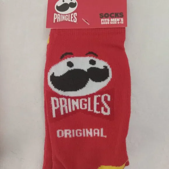FASHION STATEMENT NWT NOVELTY SOCKS -PRINGLES, PEZ AND OCSCAR MEYER - SIZE 6-12 - Picture 3 of 7